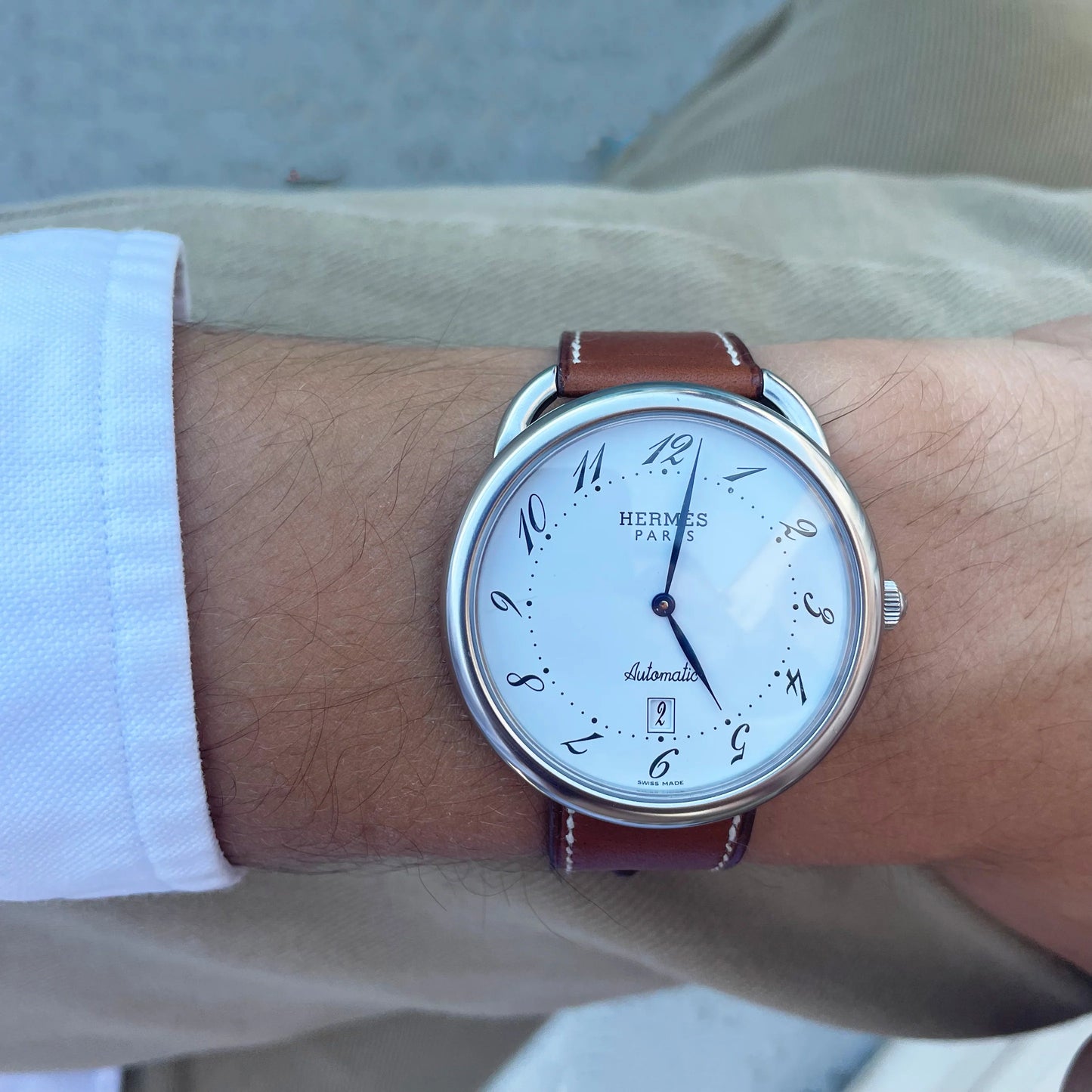 Hermès Arceau AR4.810 watch