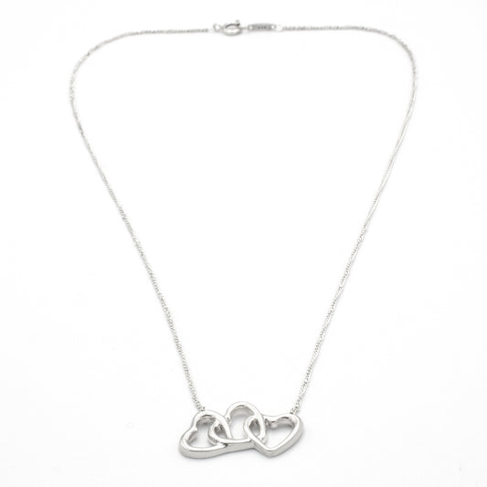 Tiffany & Co Triple Heart necklace