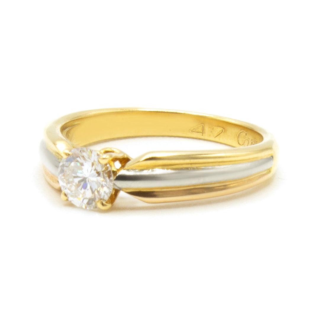 Cartier Trinity Solitaire ring Size 47