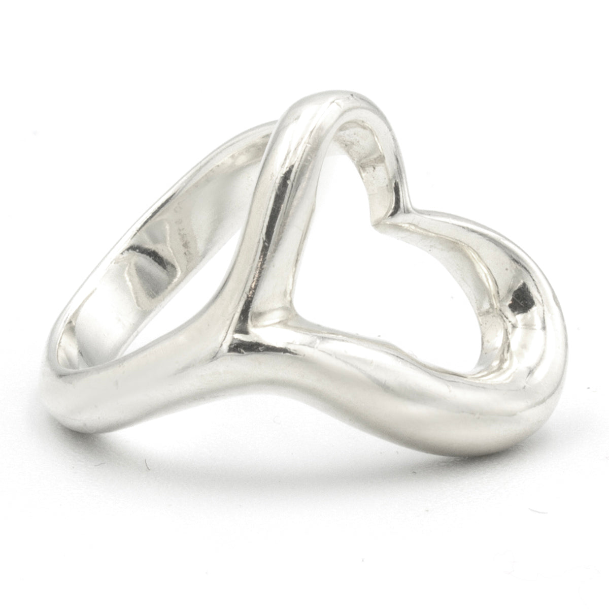 Tiffany & Co Open Heart ring SIZE 50,5
