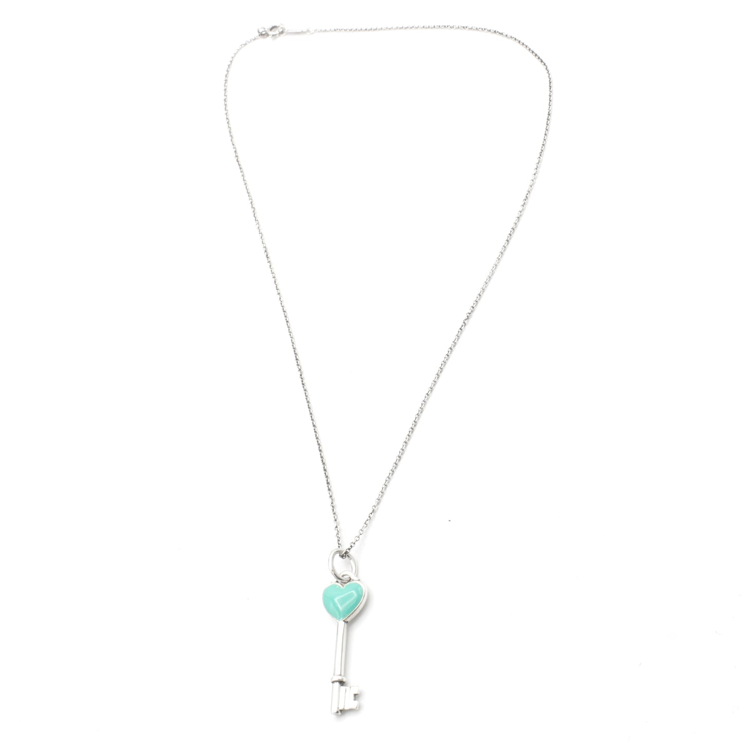 Tiffany & Co Key Heart necklace
