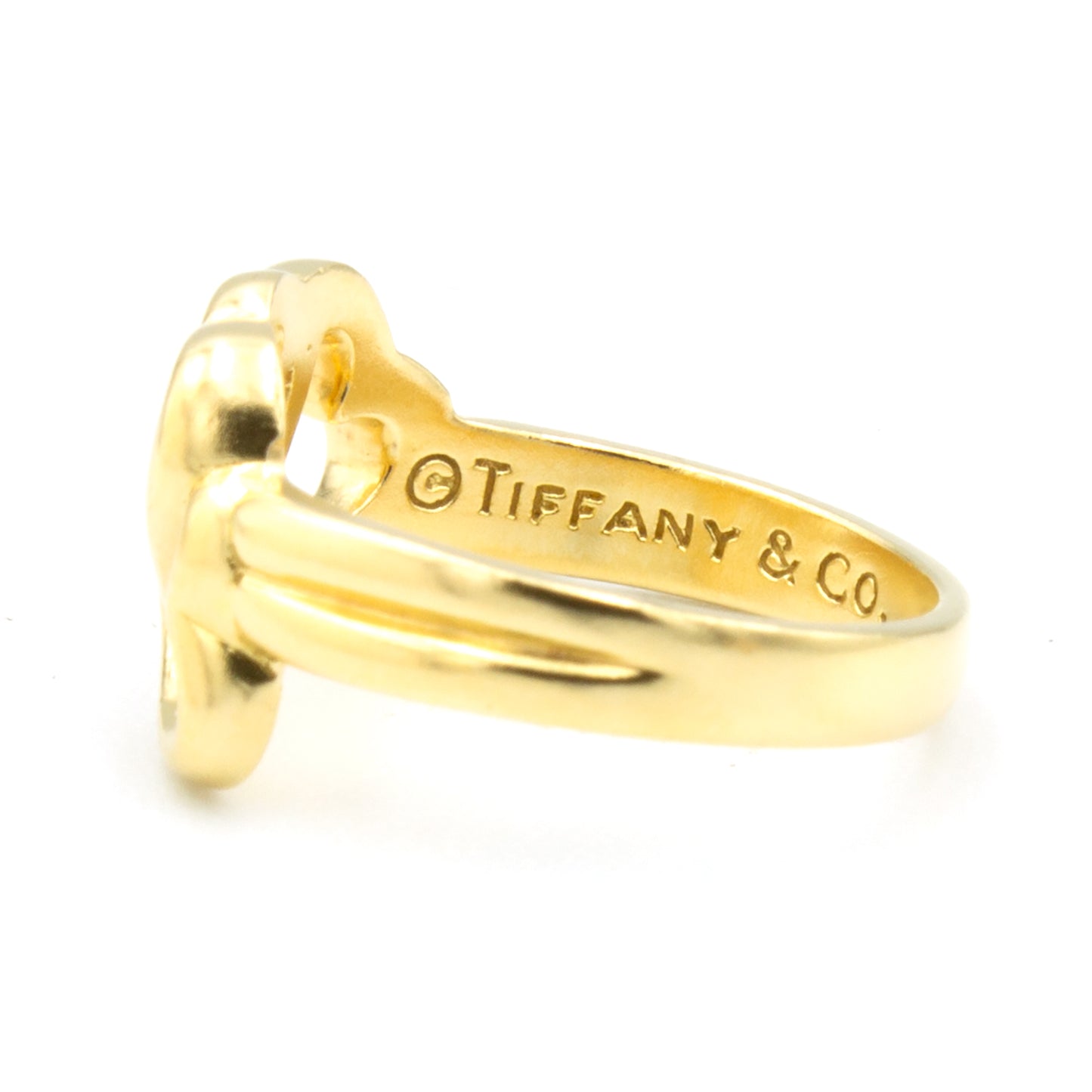 Tiffany & Co Triple Heart ring SIZE 49,5