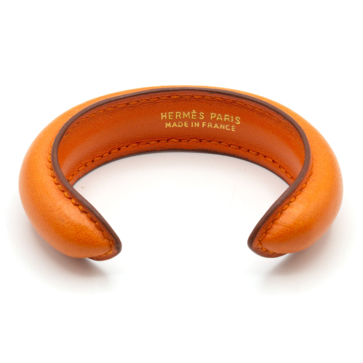 Hermès orange jonc bracelet