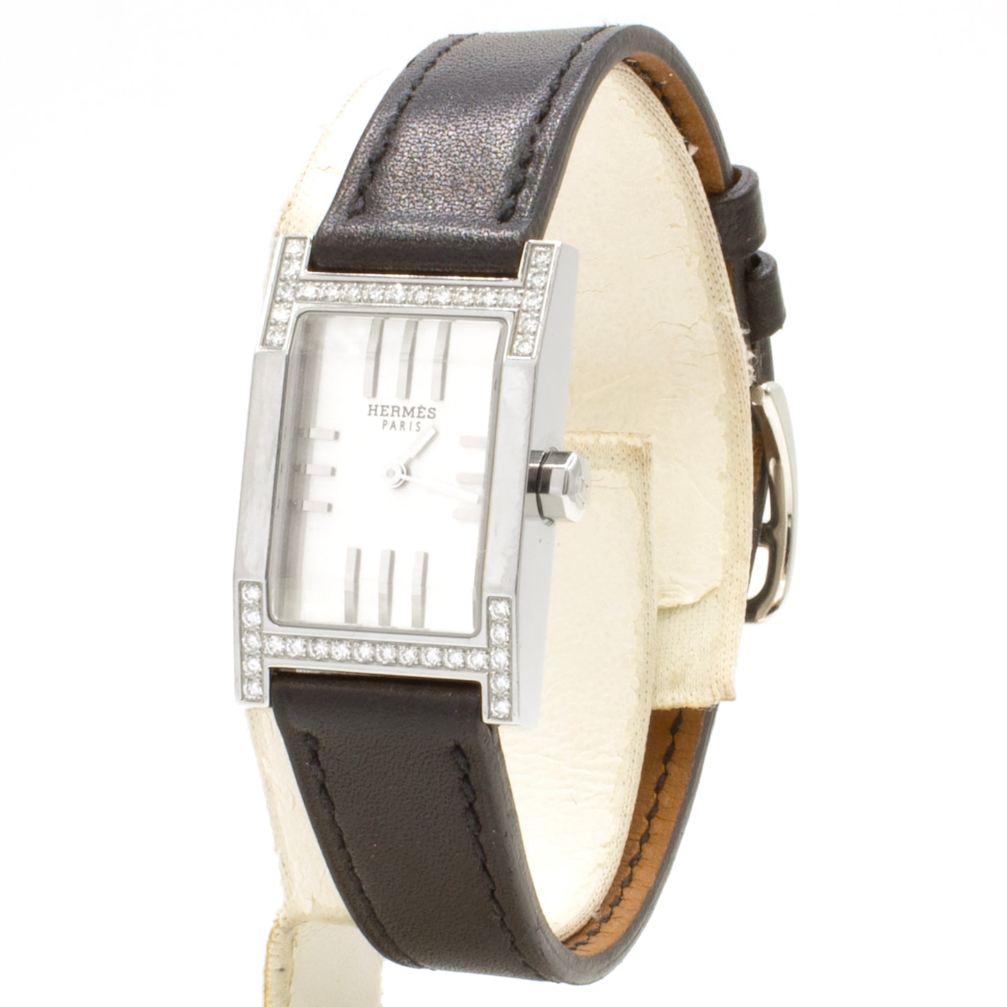 Hermès Tandem TA1.230 diamonds watch