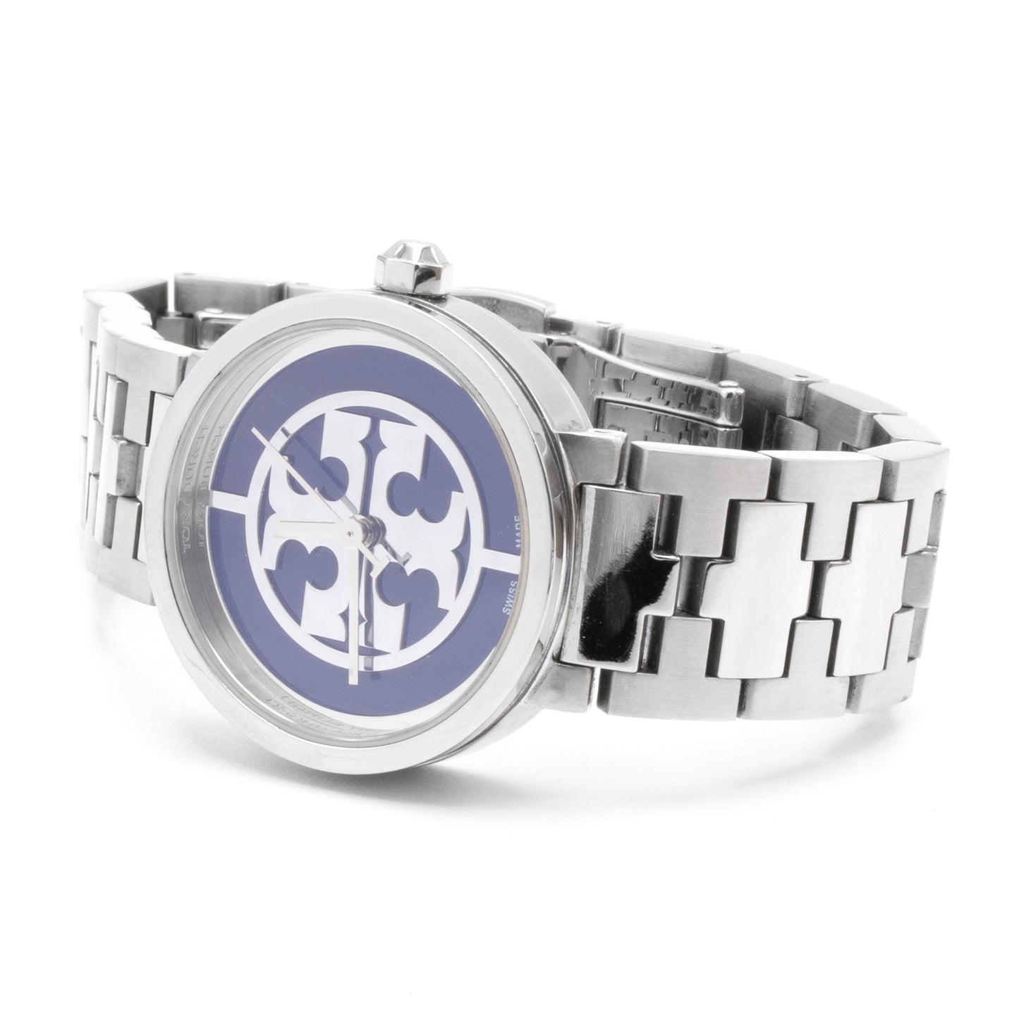 Tory Burch Reva steel watch