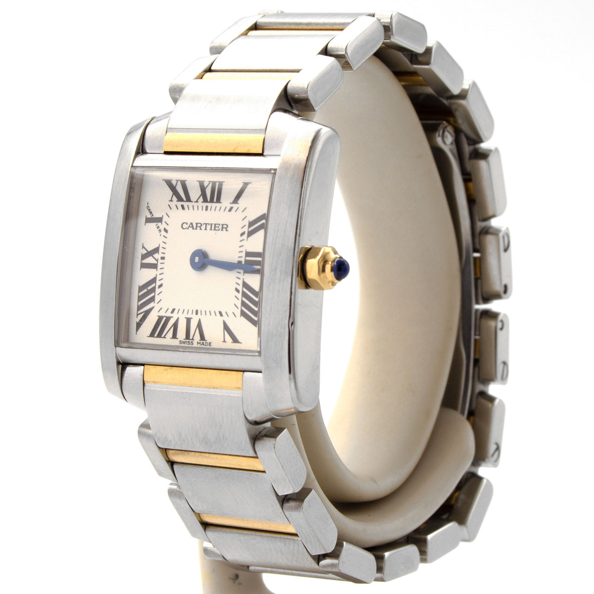 Cartier Tank Française 18k & Stainless Steel watch