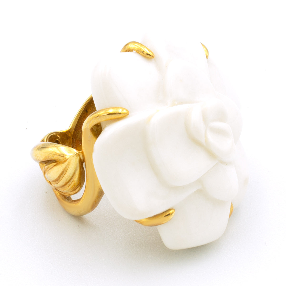 Chanel Camélia ring Size 50,5