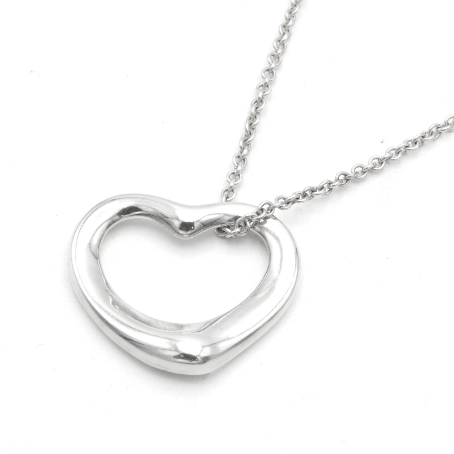 Tiffany & Co Open Heart 22mm necklace