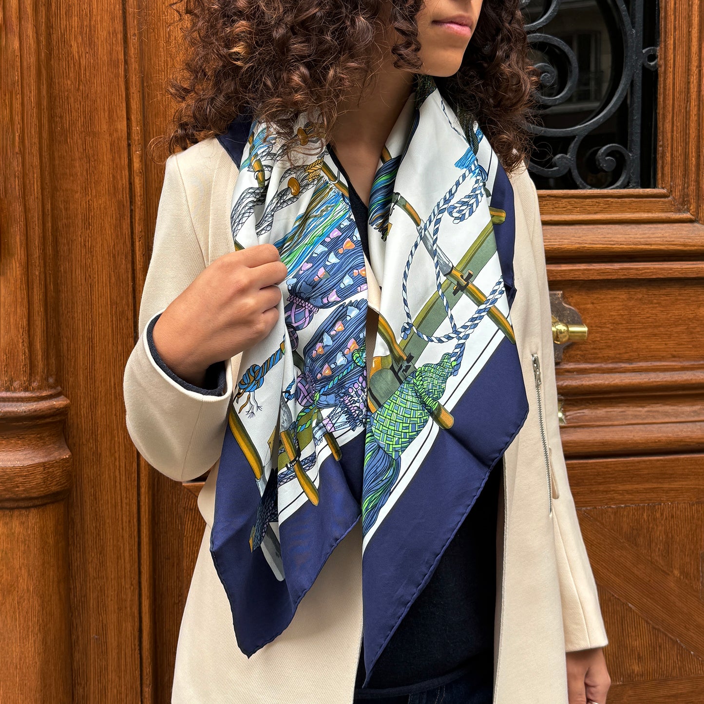 Hermes Carré 90 silk scarf