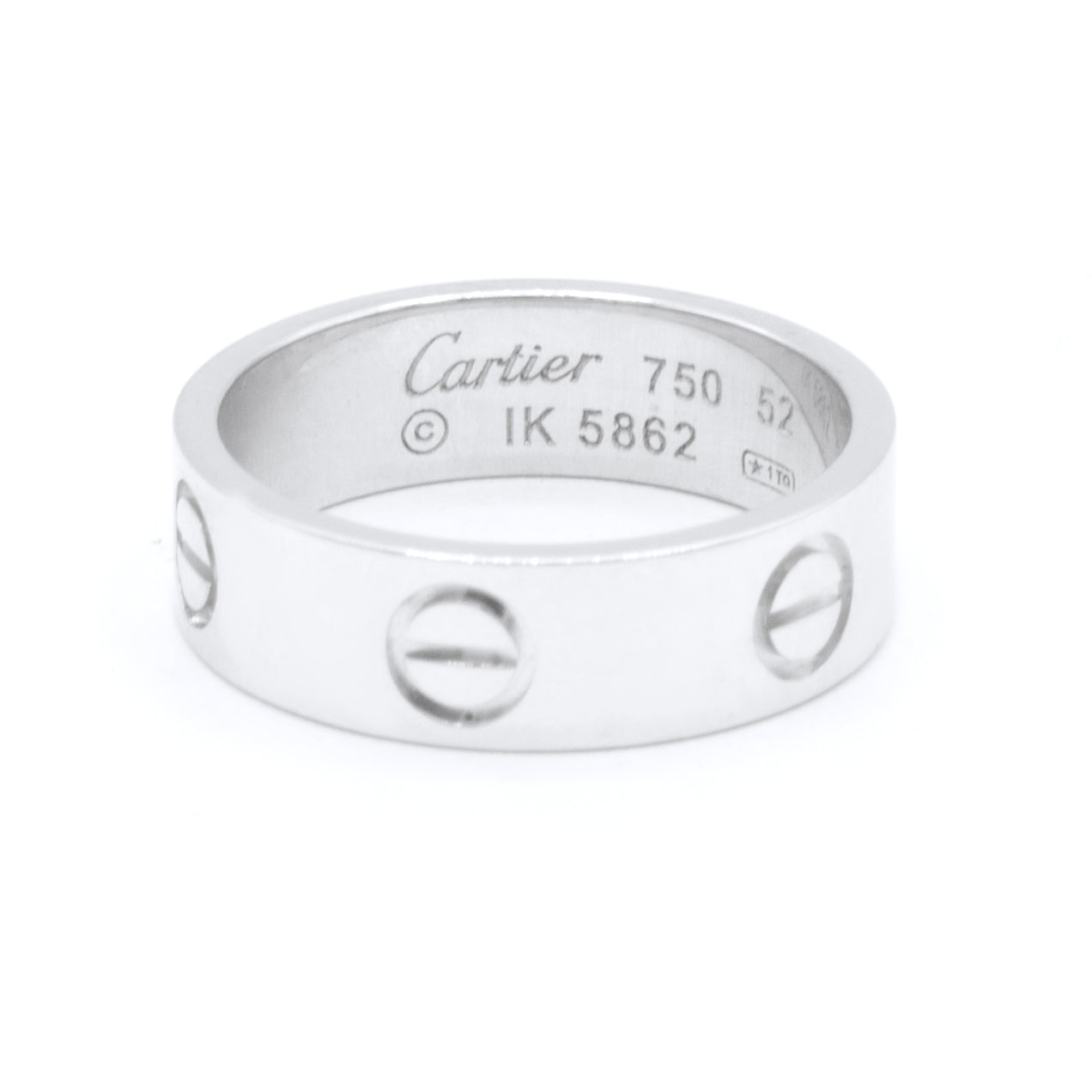 Cartier Love ring Sz 52
