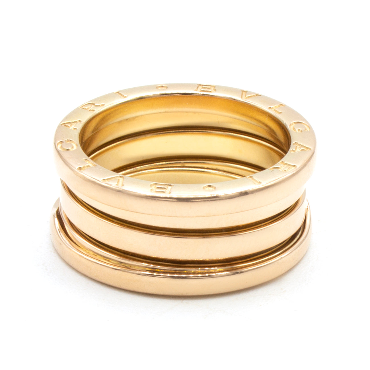 Bulgari B.Zero1 3 bands YG Size 51 ring