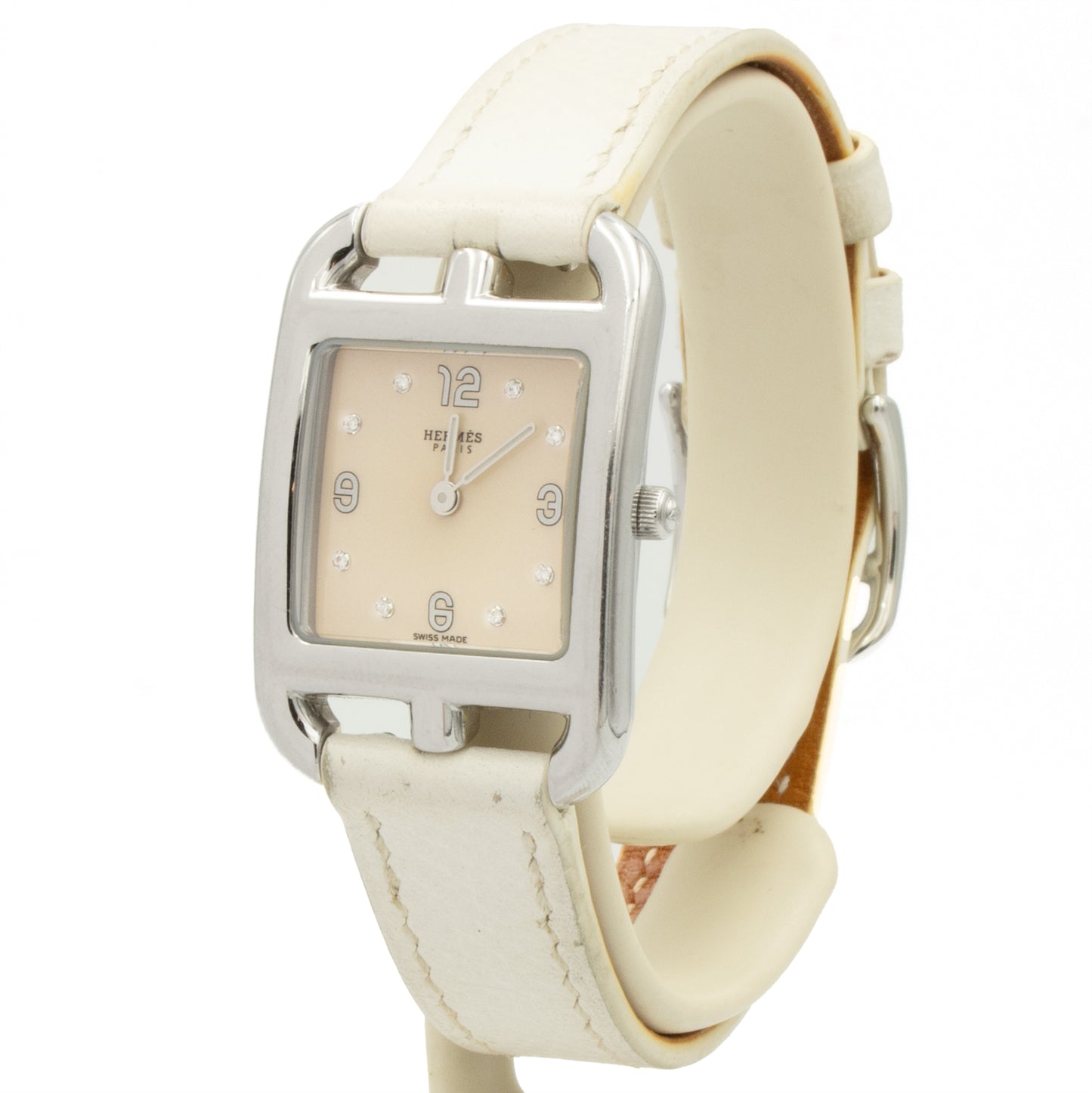 Hermès Cape Cod CC1.210c diamonds watch