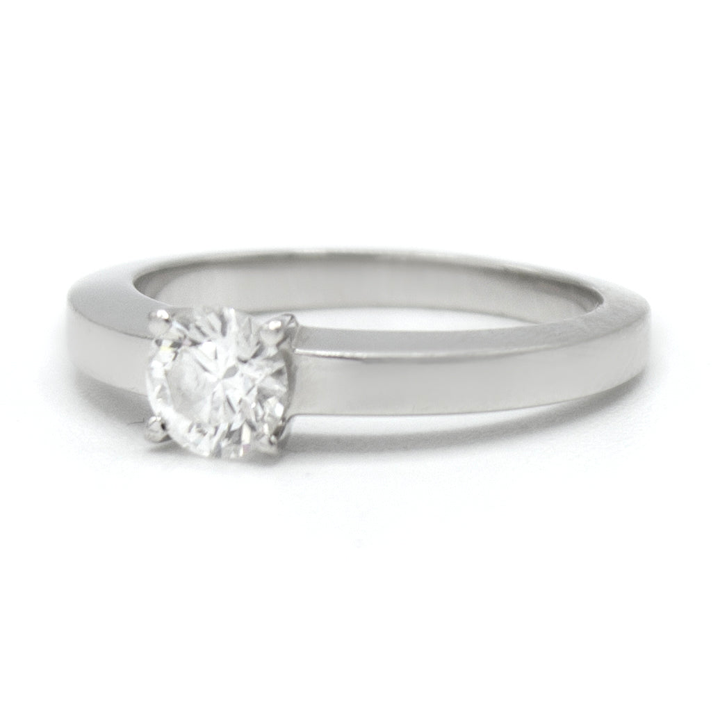 Cartier Solitaire declaration ring 0,46ct Sz 48