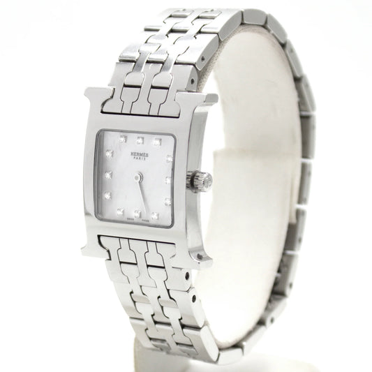 Hermès Heure H HH1.210 diamonds watch