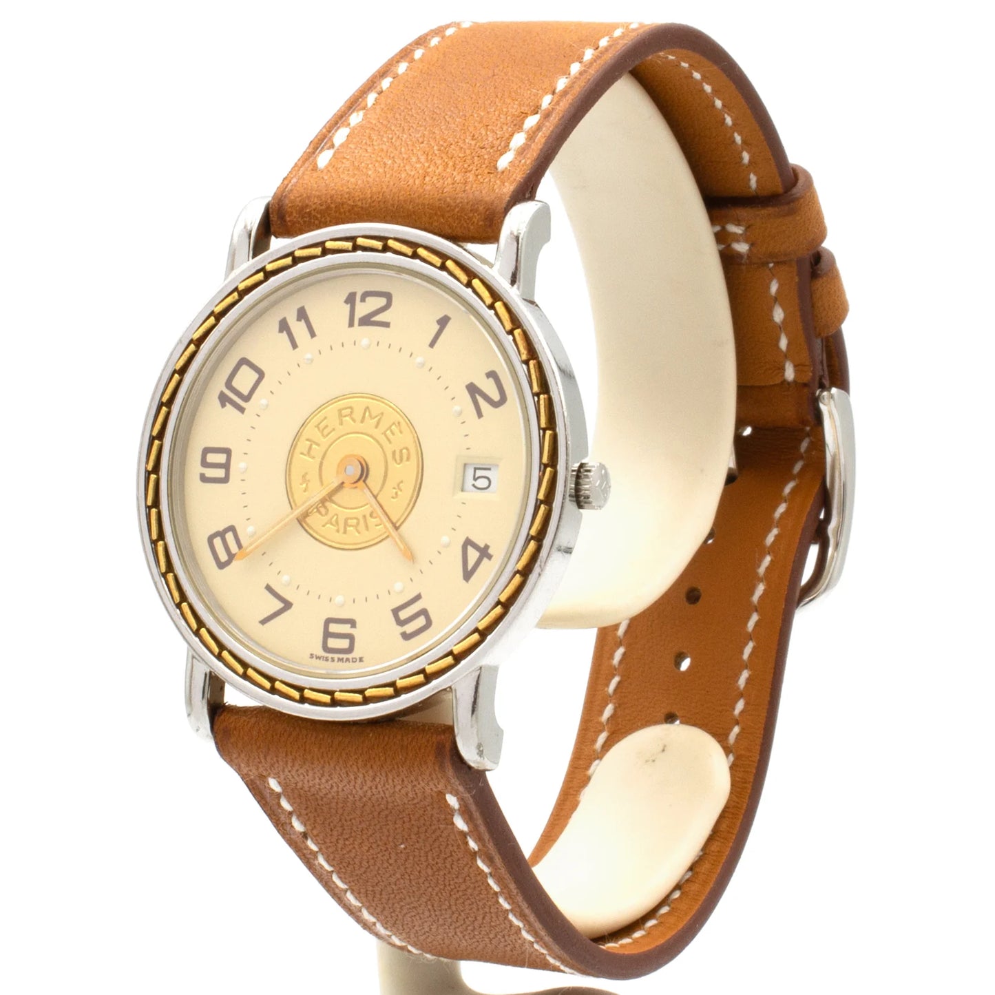 Hermès Sellier 32mm watch