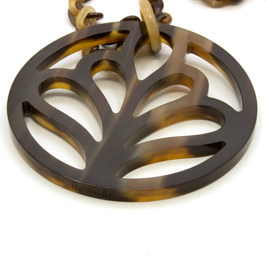 Hermès Horn Buffalo necklace