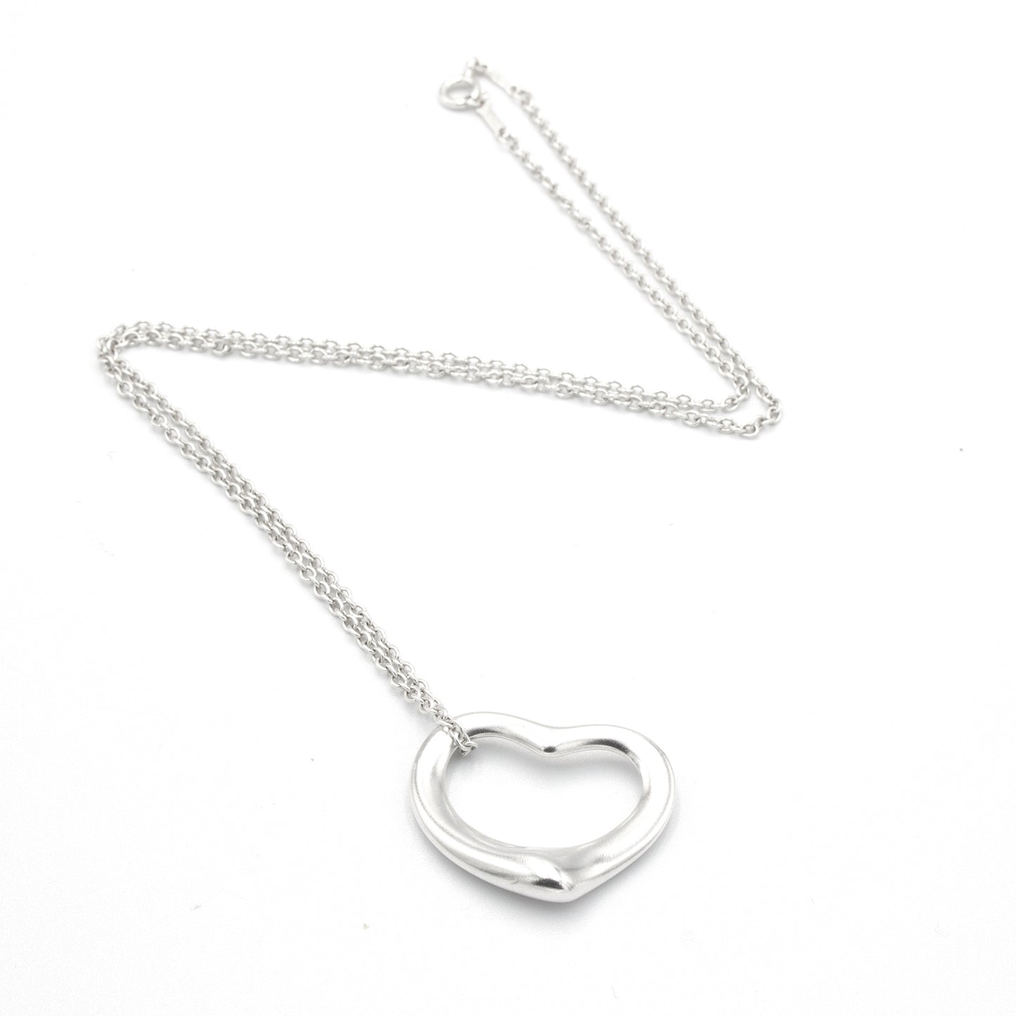 Tiffany & Co Open Heart 27mm necklace