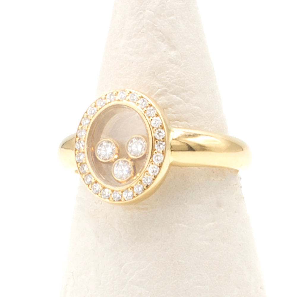 Chopard Happy Diamonds ring Sz 50