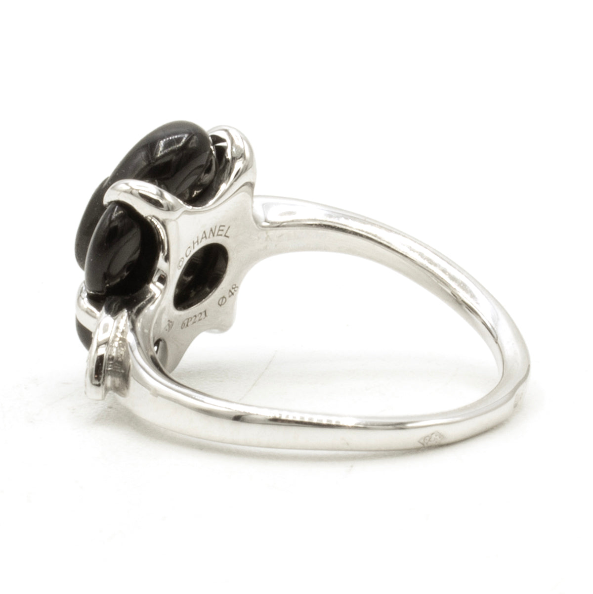 Chanel Camelia ring Size 48