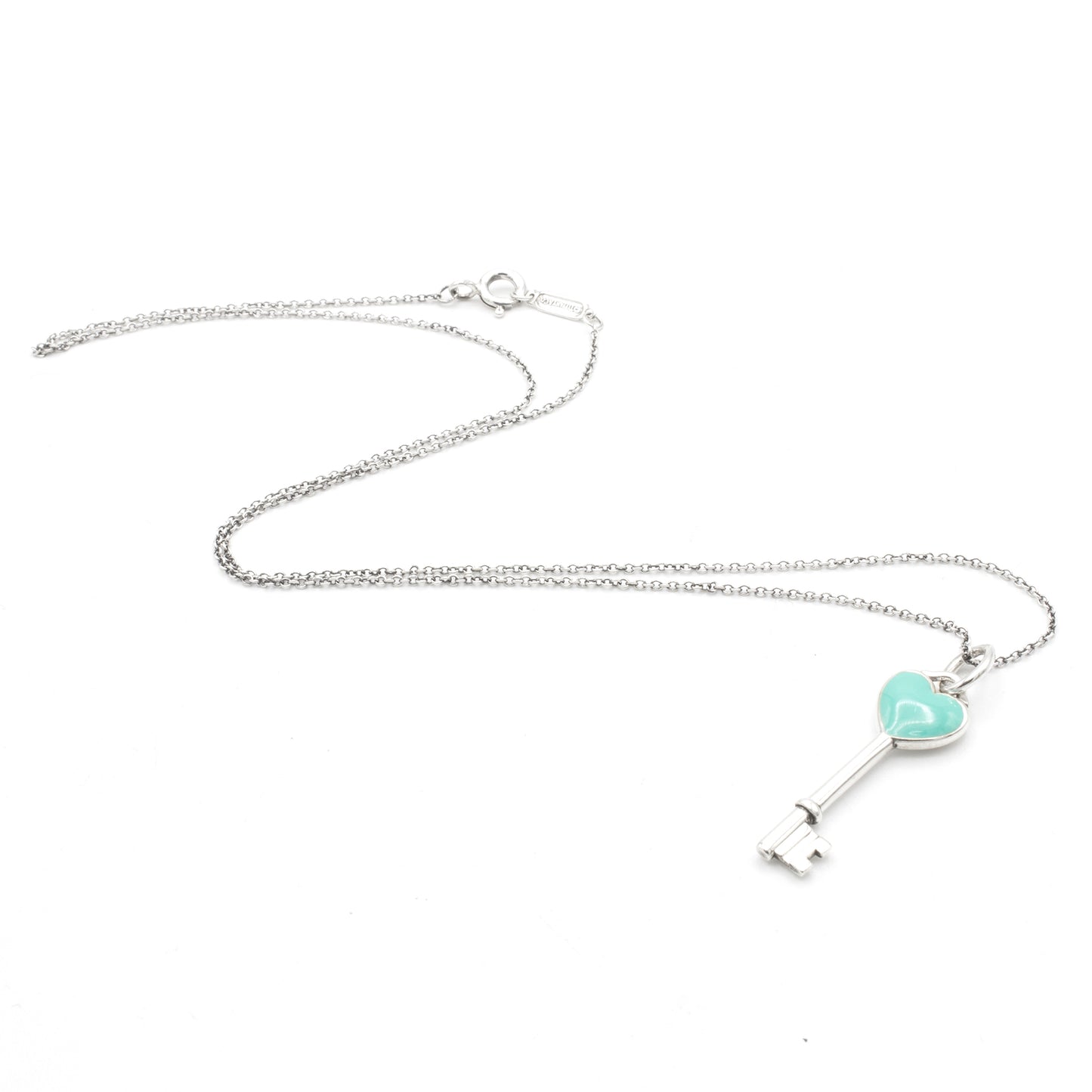 Tiffany & Co Key Heart necklace