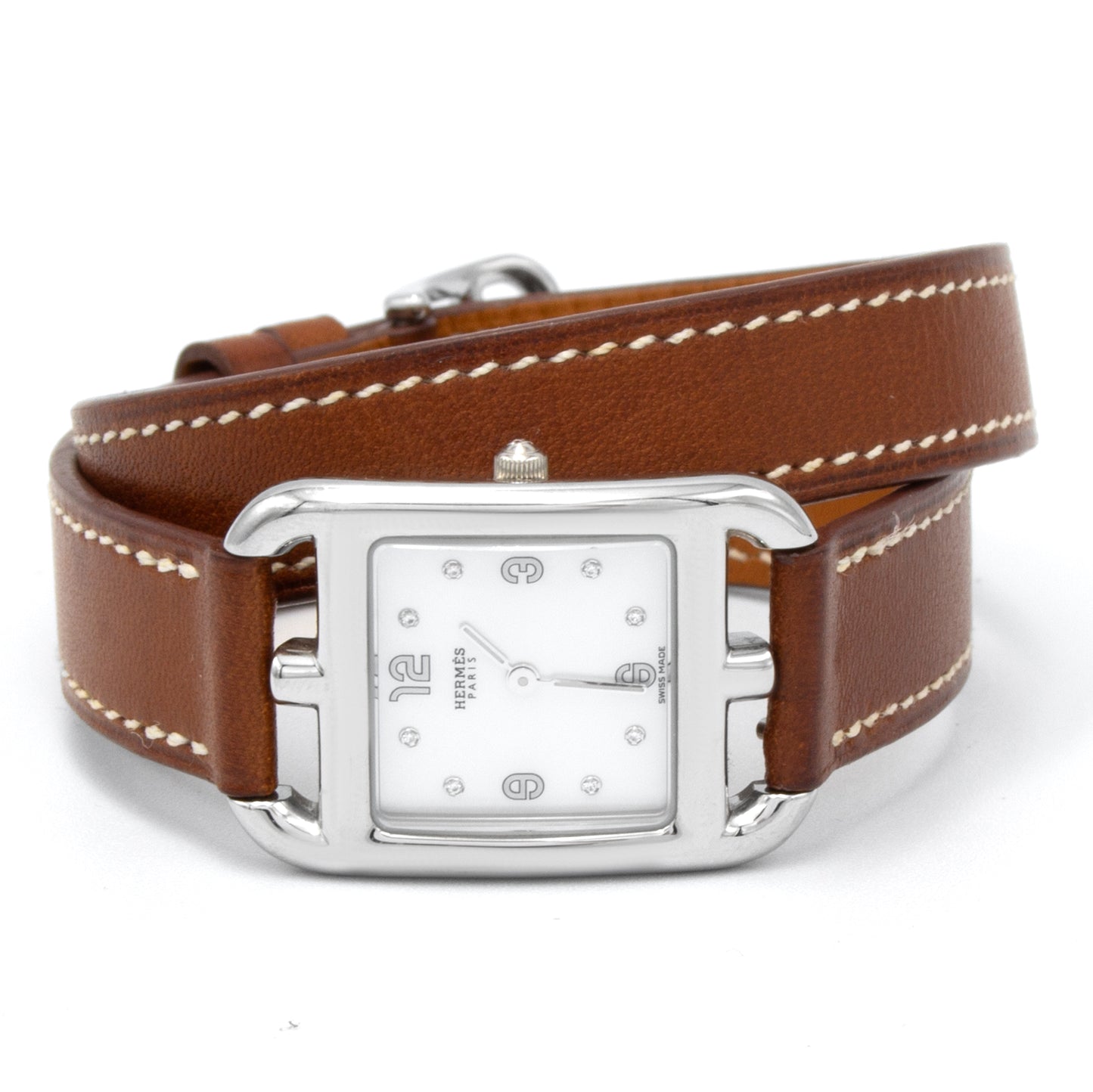 Hermès Cape Cod CC1.210a diamonds watch
