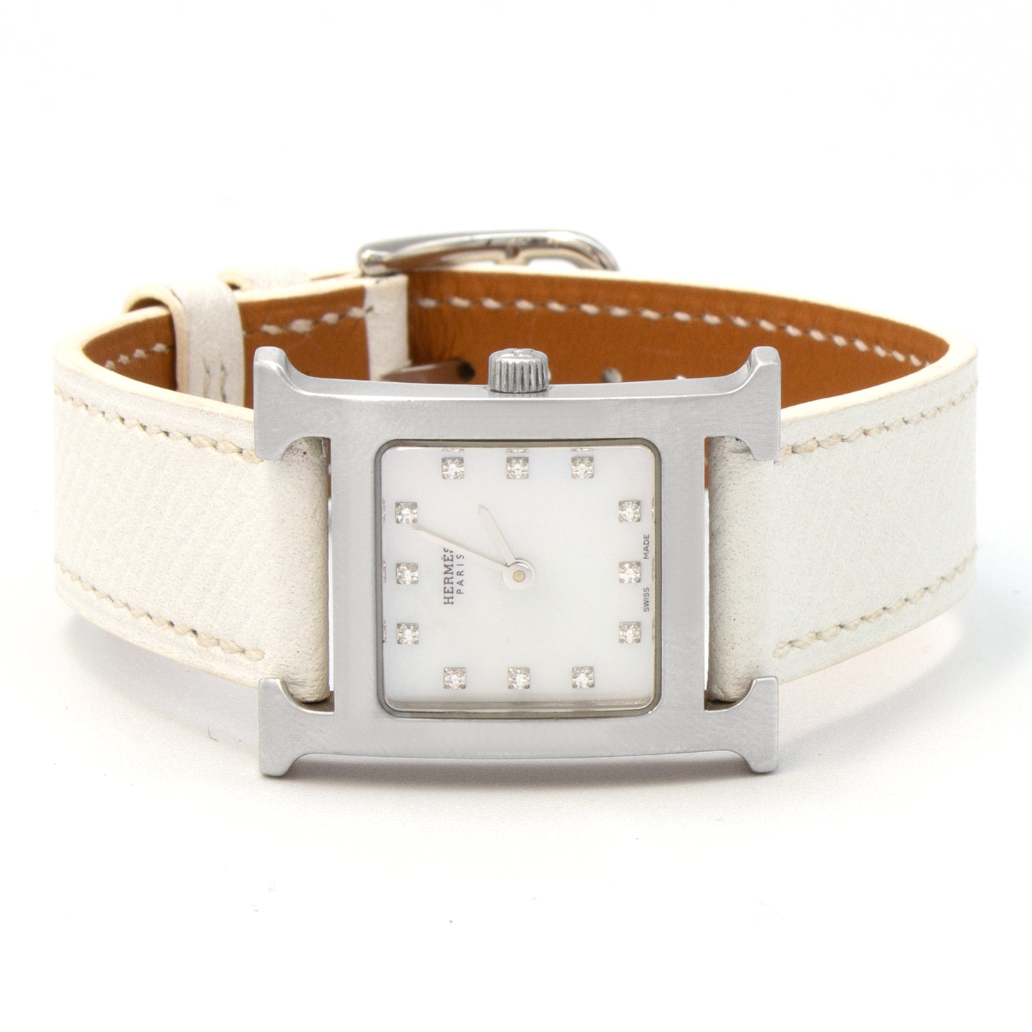 Hermès Heure H HH1.210 diamonds watch