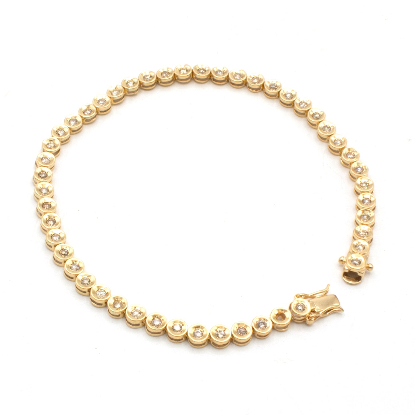 [NON SIGNÉ] Yellow gold et diamonds bracelet