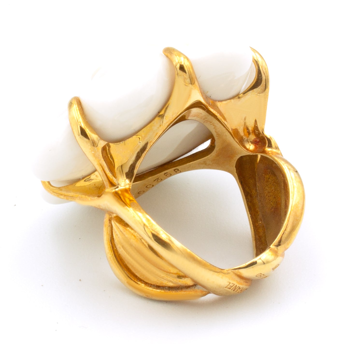 Chanel Camélia ring Size 50,5