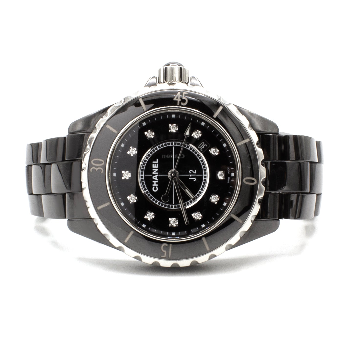 Chanel J12 black ceramic watch