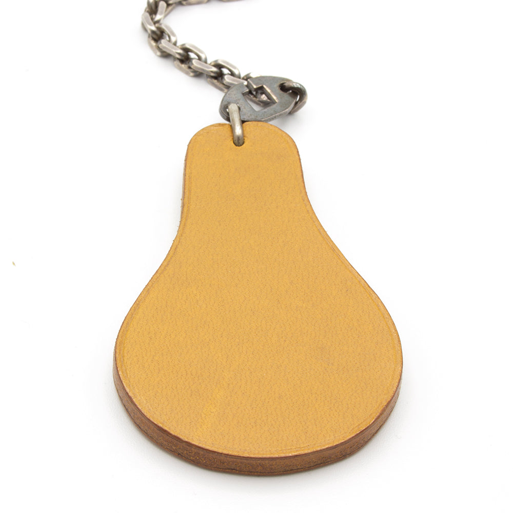 Hermès pear-shaped leather key holder
