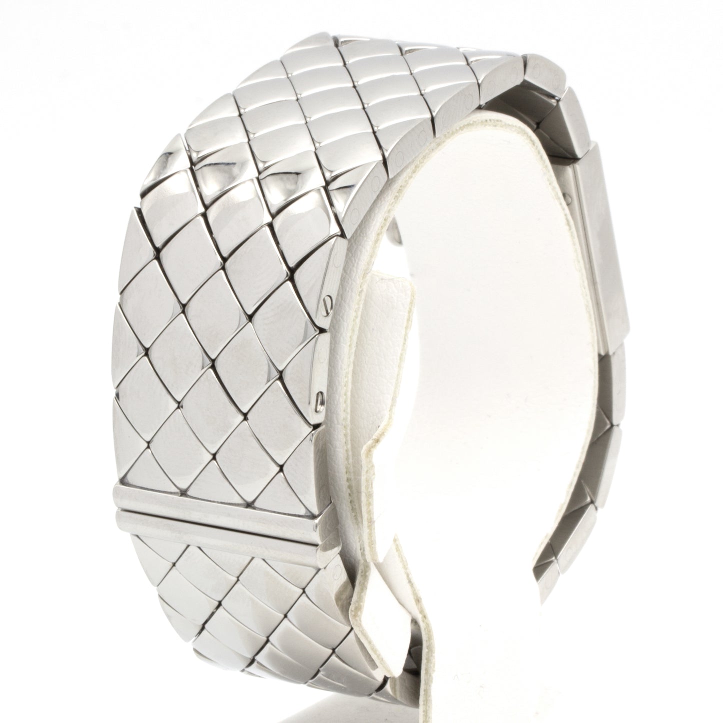 Chanel Matelassée steel watch