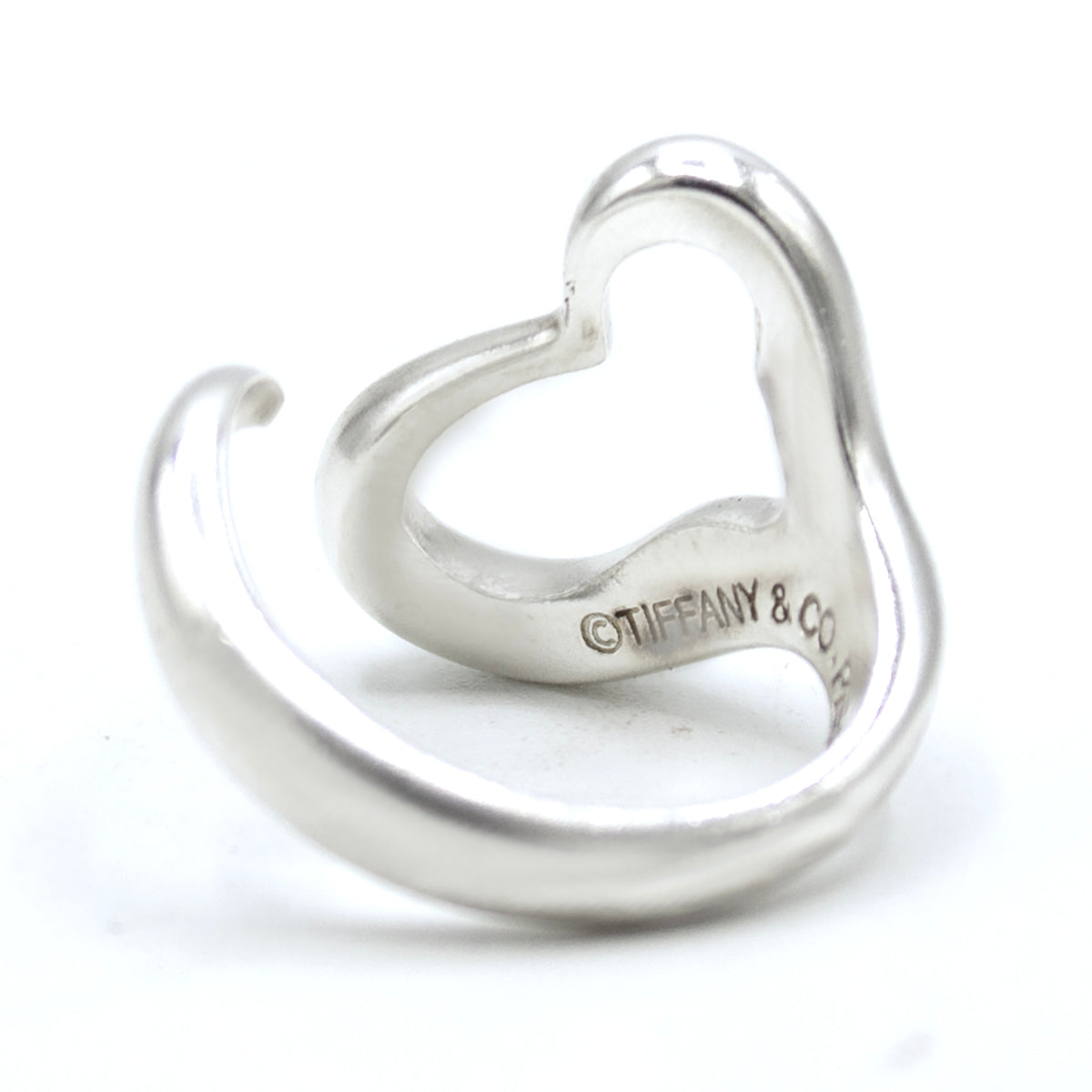 Tiffany & Co Open Heart ring SIZE 53,5