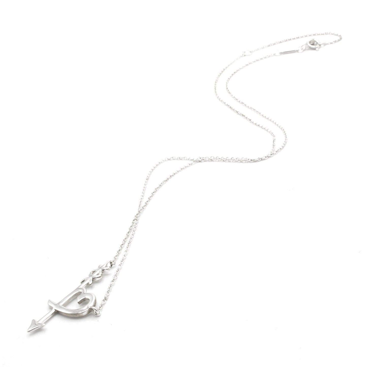 Tiffany & Co Graffiti Heart & Arrow necklace