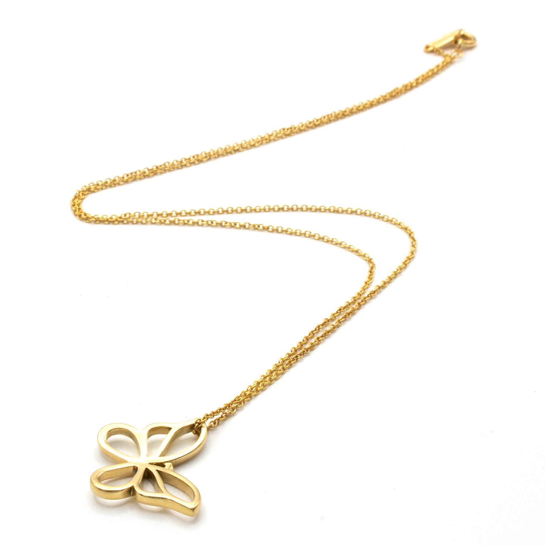 Transformed | Marquise Butterfly Necklace (3 Colours Solid Gold) – Lady  Estere Jewellery