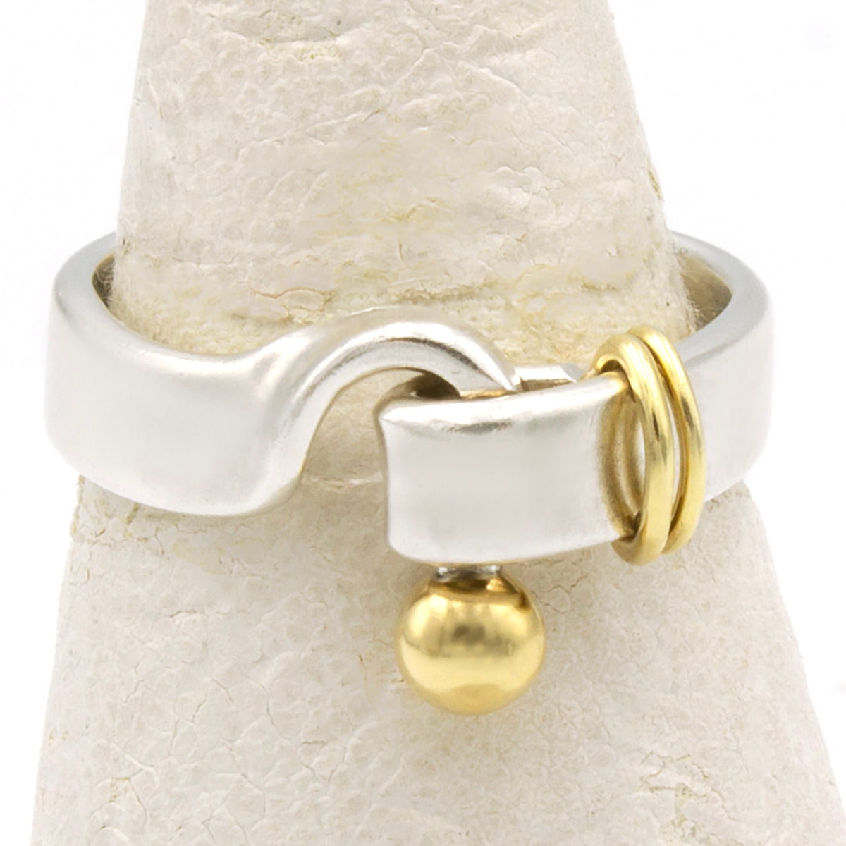 Tiffany & Co Hook & Eye ring SIZE 53