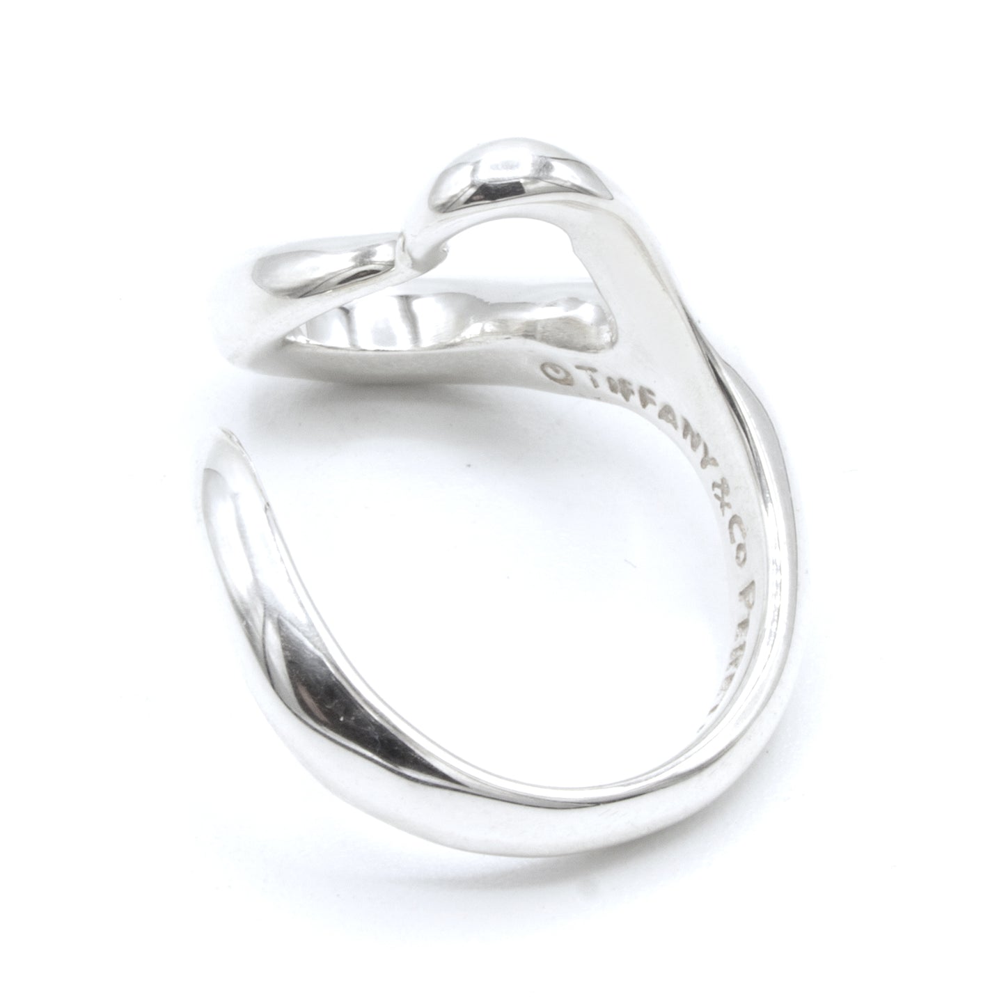 Tiffany & Co Open Heart ring SIZE 51
