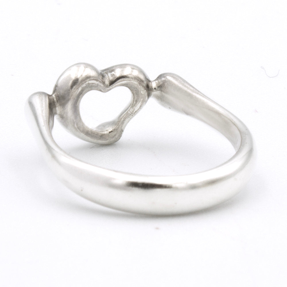 Tiffany & Co Open Heart Elsa Peretti ring SIZE 48,5