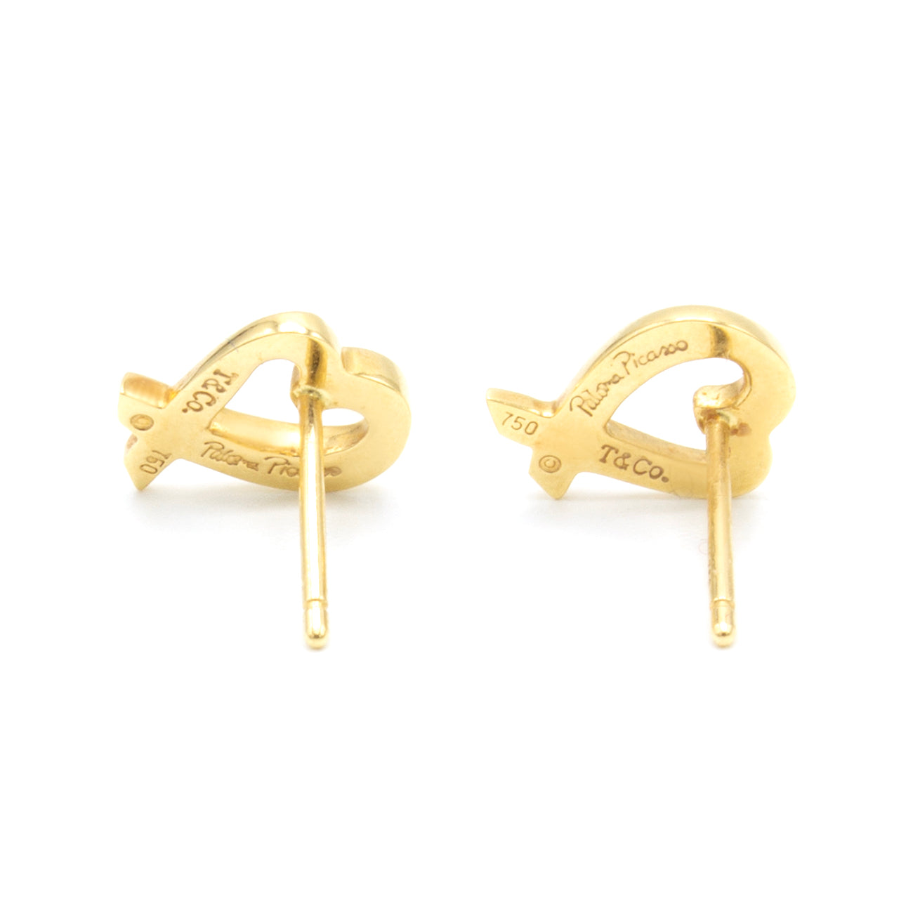 Tiffany & Co Paloma Picasso Loving Heart earrings