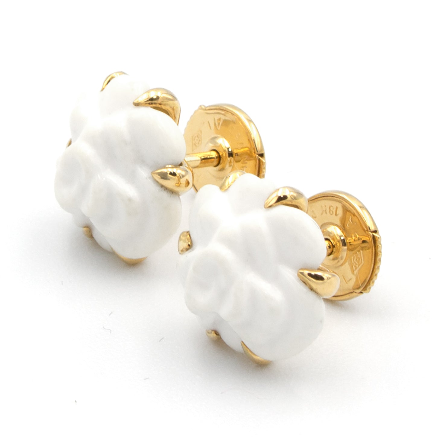 Chanel Camelia earrings