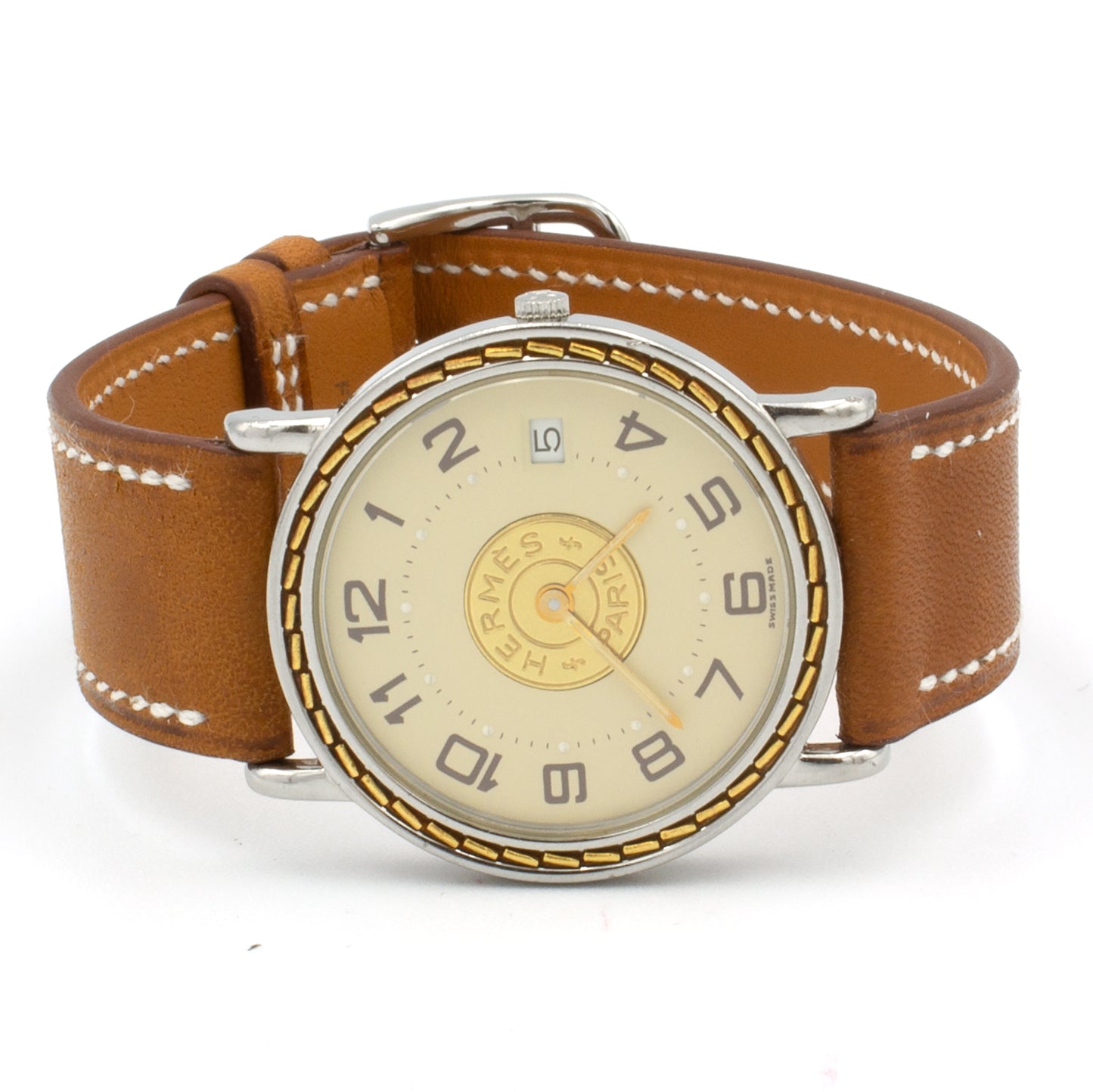 Hermès Sellier 32mm watch
