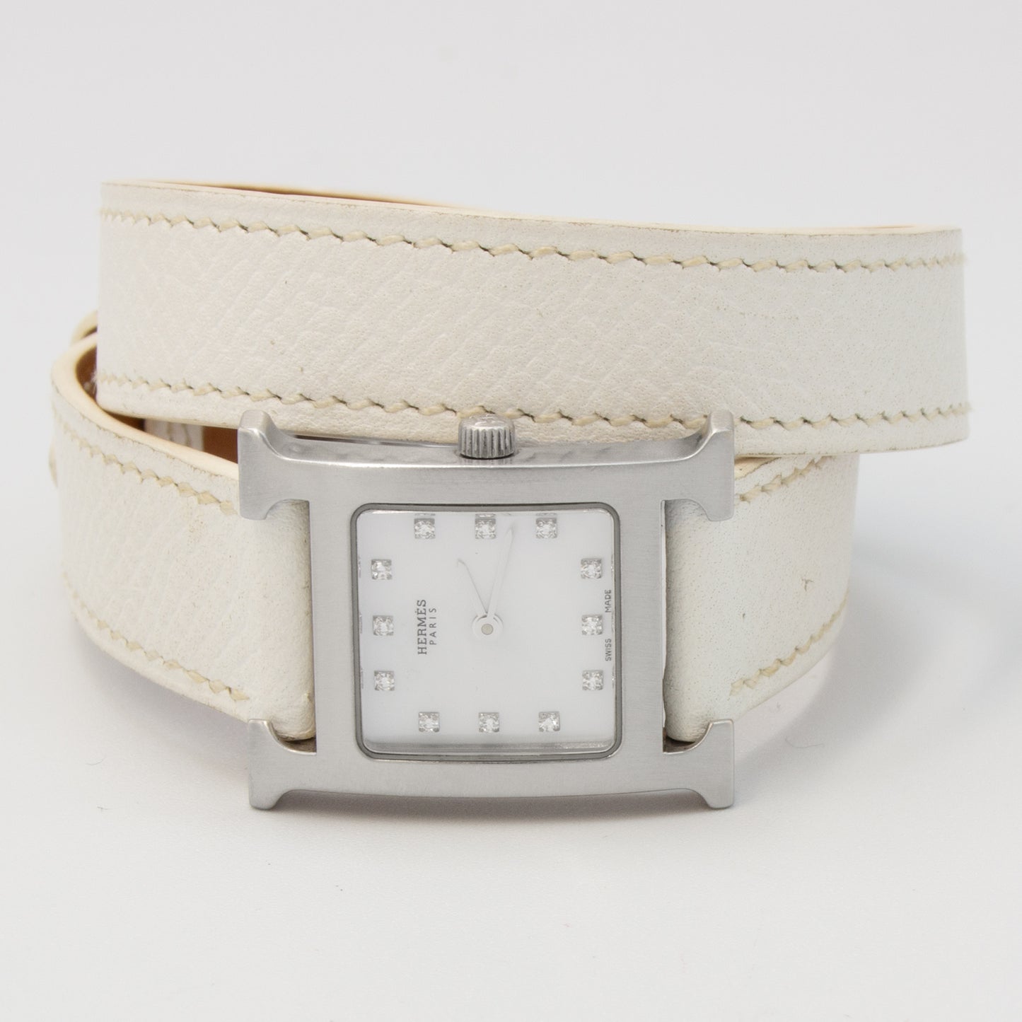 Hermès Heure H HH1.210 diamonds watch