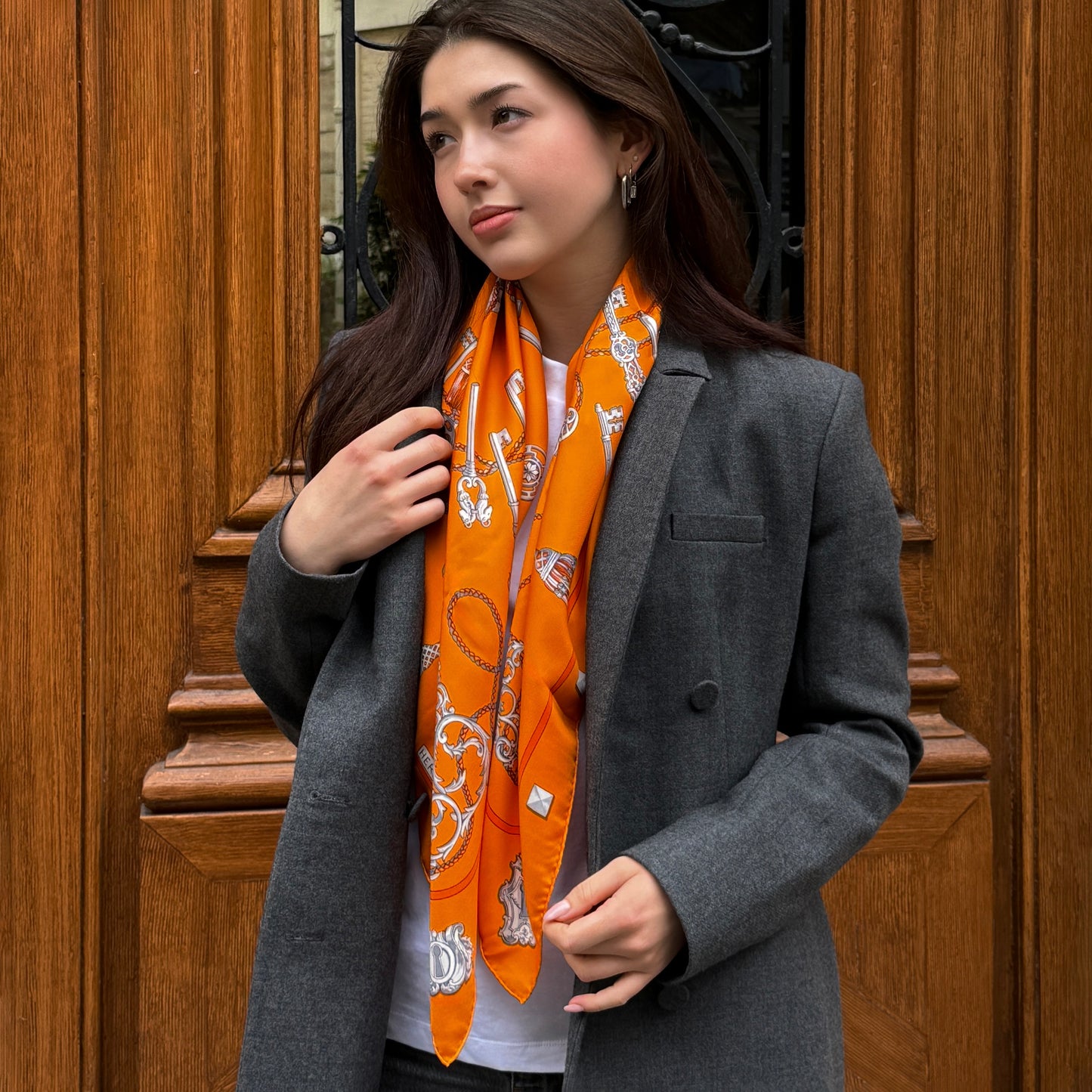 Hermes Carré 90 silk scarf