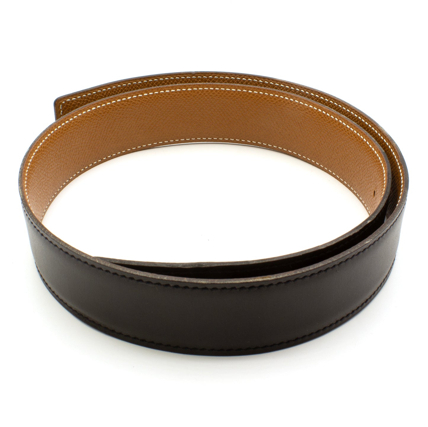 Hermès Black Leather belt