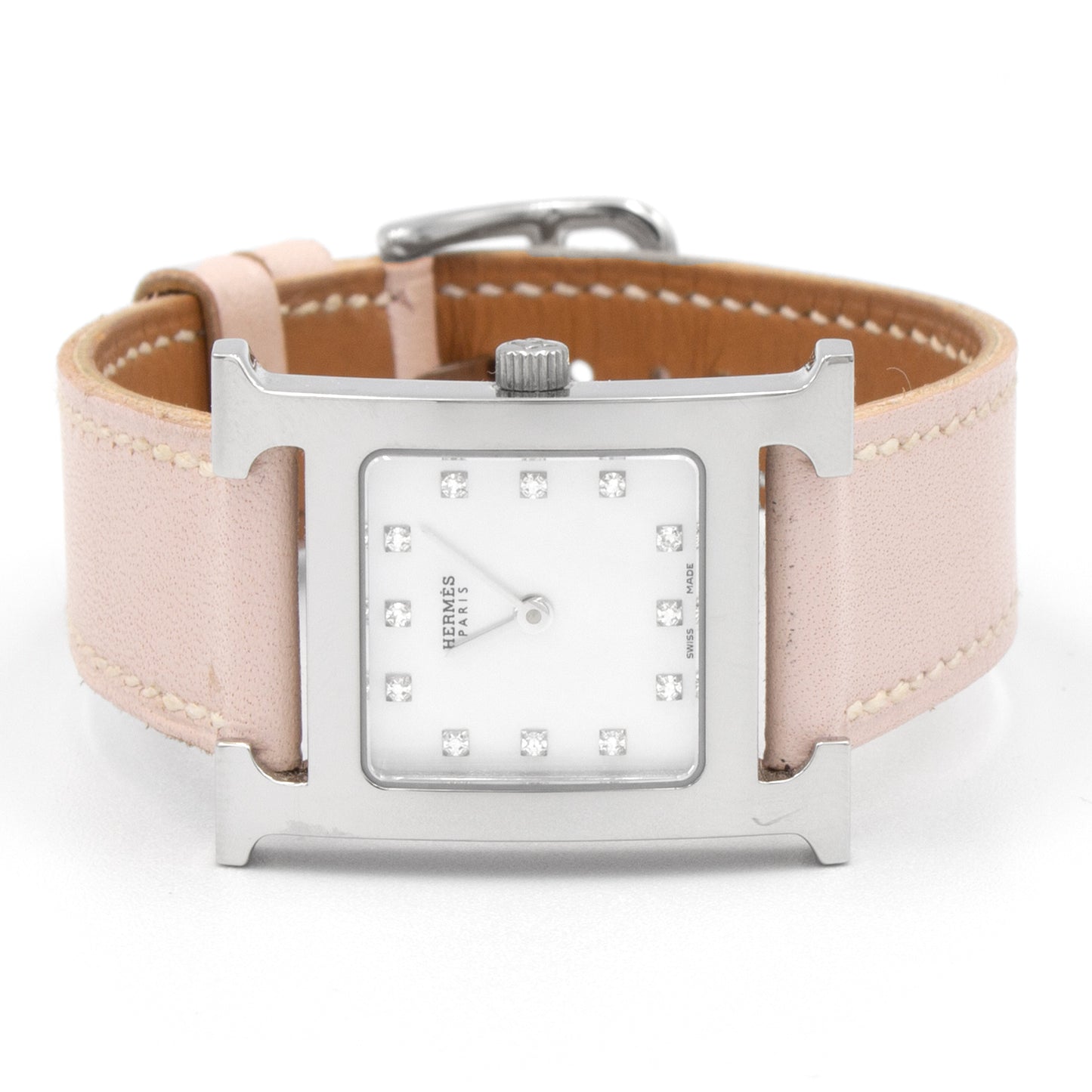 Hermès Heure H HH1.210 diamonds watch