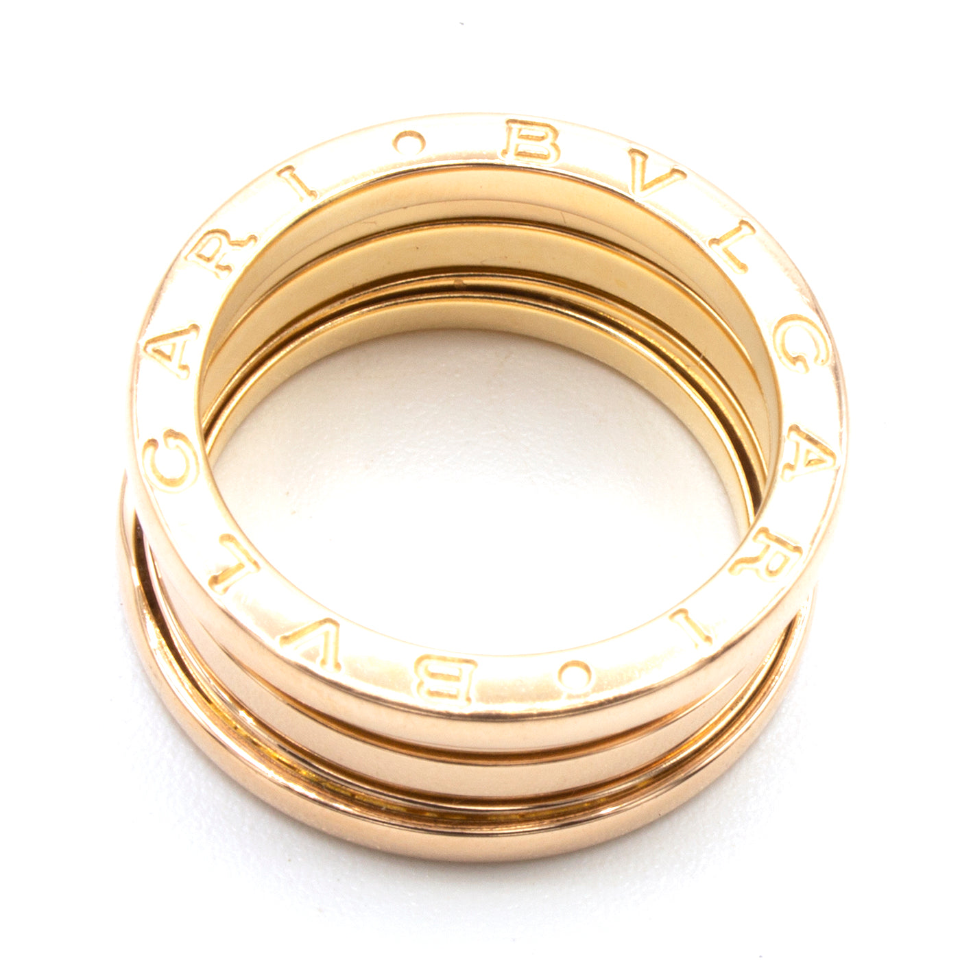 Bulgari B.Zero1 3 bands YG Size 51 ring