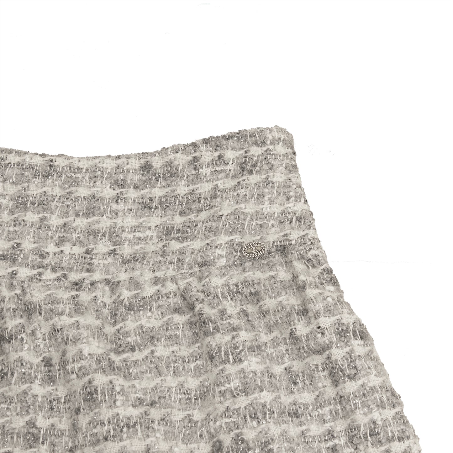 Chanel CC tweed skirt