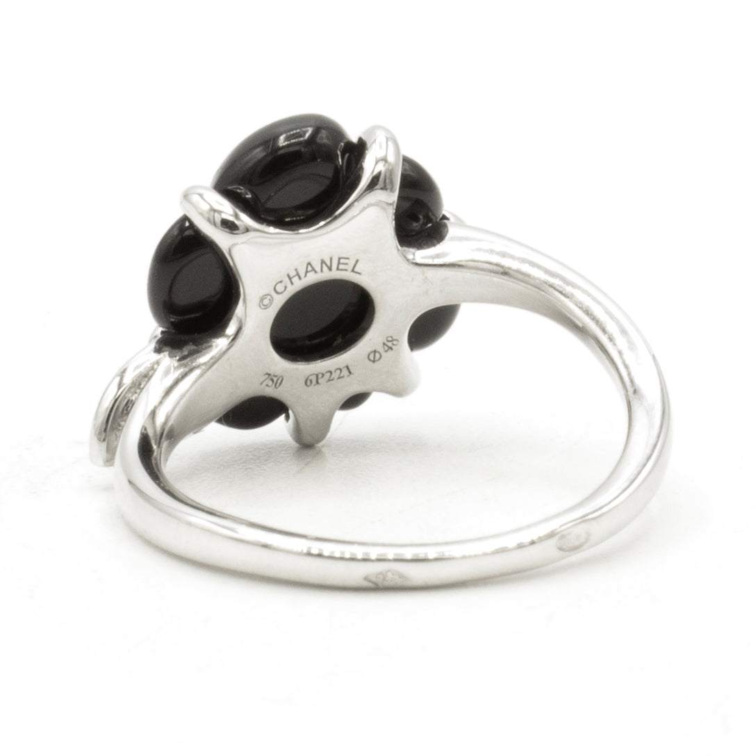 Chanel Camelia ring Size 48