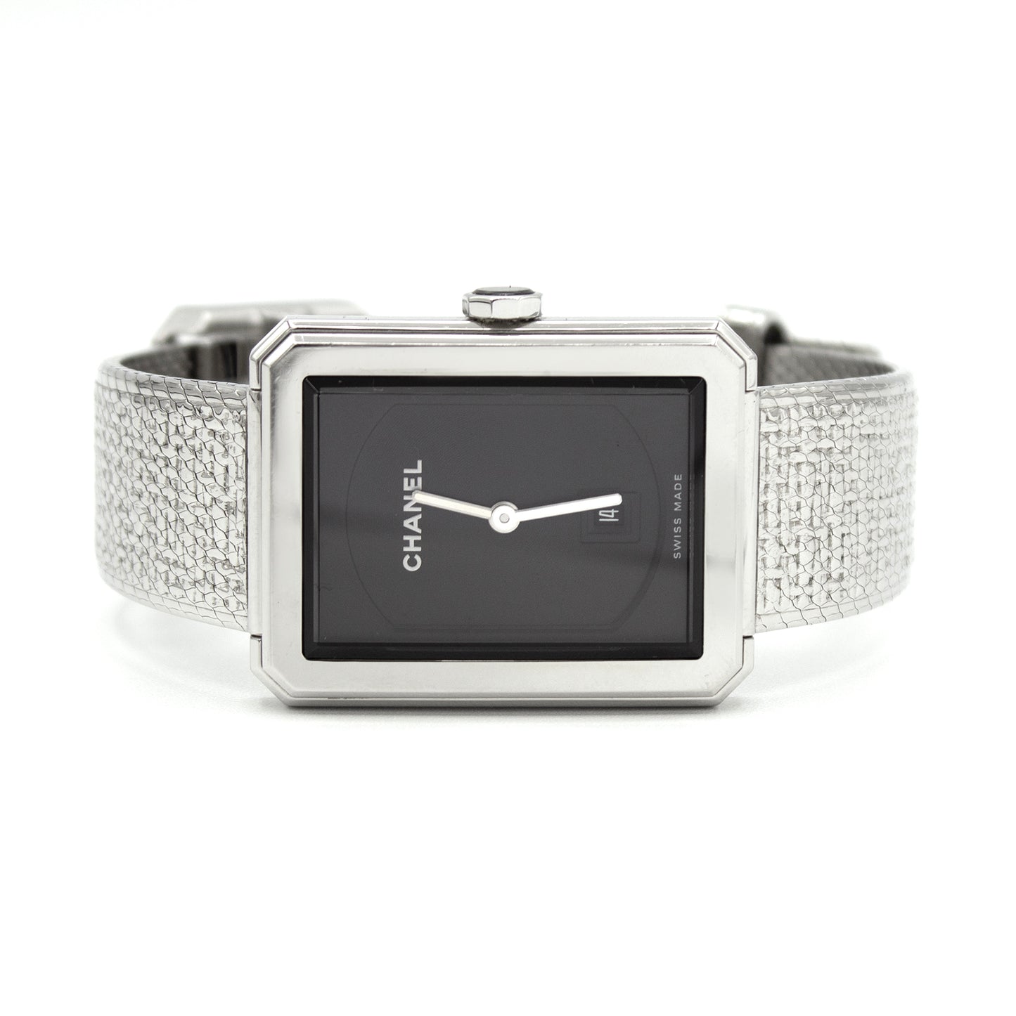 Chanel Boy-Friend Tweed watch