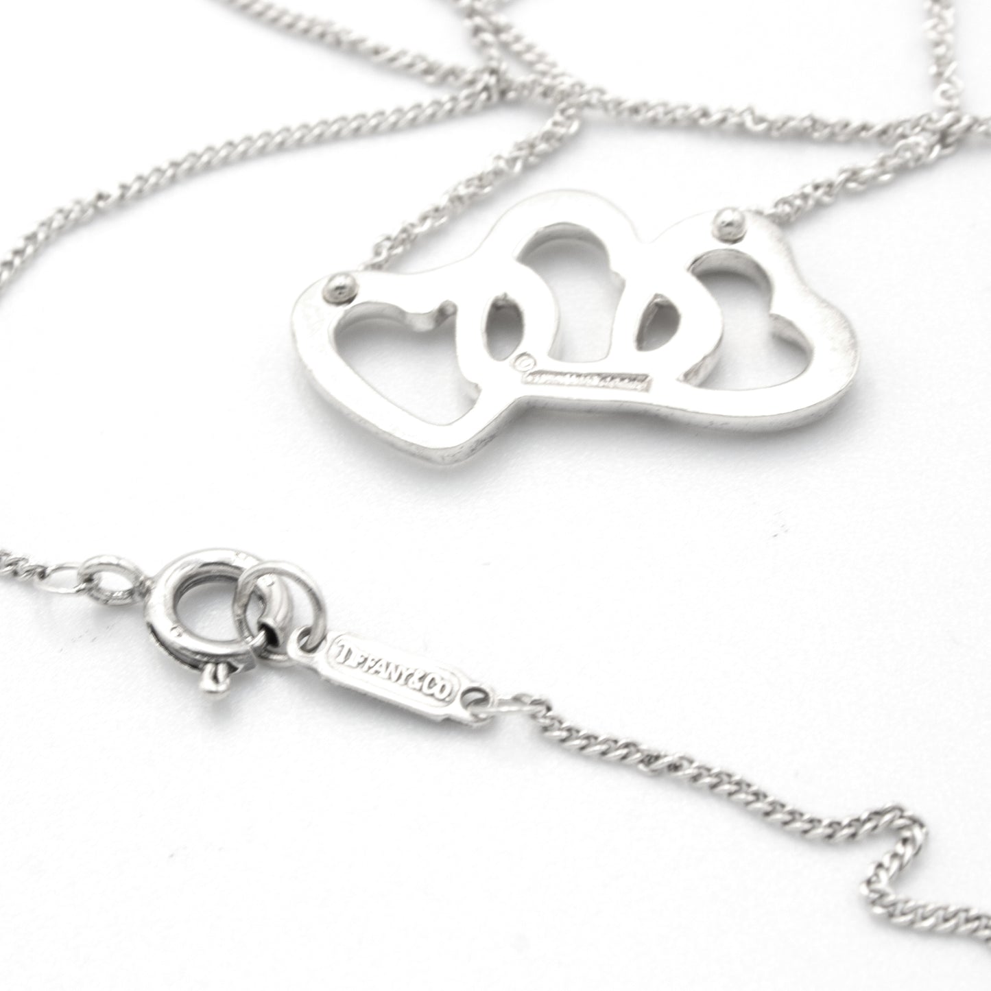Tiffany & Co Triple Heart necklace