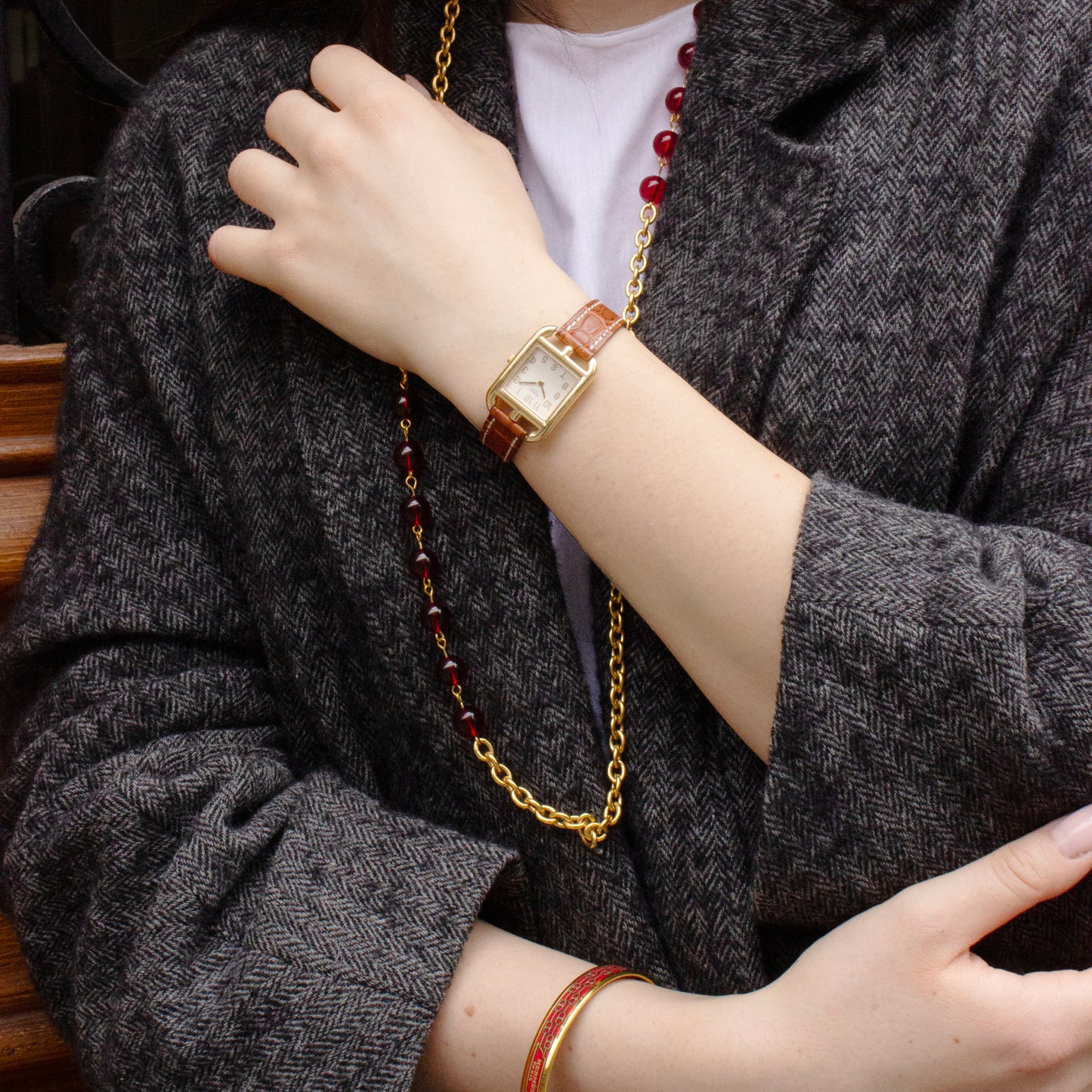Hermès Cape Cod 18K watch